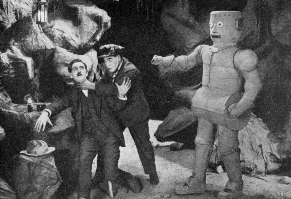 Serial "The Master Mystery" (1919). Fot. Rolfe Photoplays / Octagon Films (wikipedia)