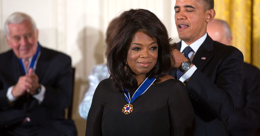 Oprah Winfrey i Barack Obama. Fot. Wikipedia Commons, CC