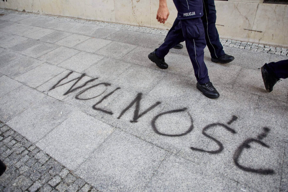 Protesty pod Sejmem. Fot Tomas Rafa