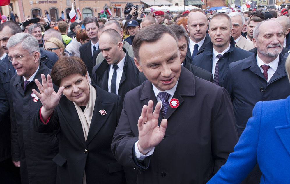 Beata Szydło, Andrzej Duda