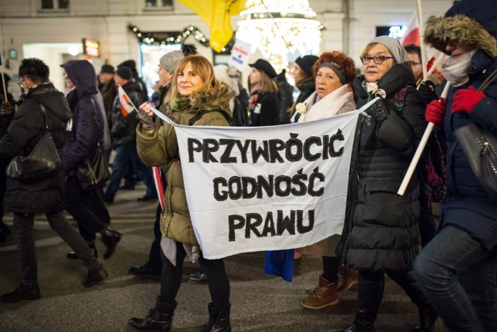 Marsz tysiąca tóg. Fot. Jakub Szafrański