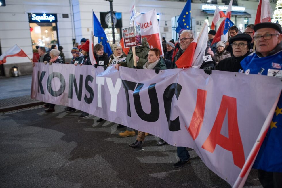 Marsz tysiąca tóg. Fot. Jakub Szafrański
