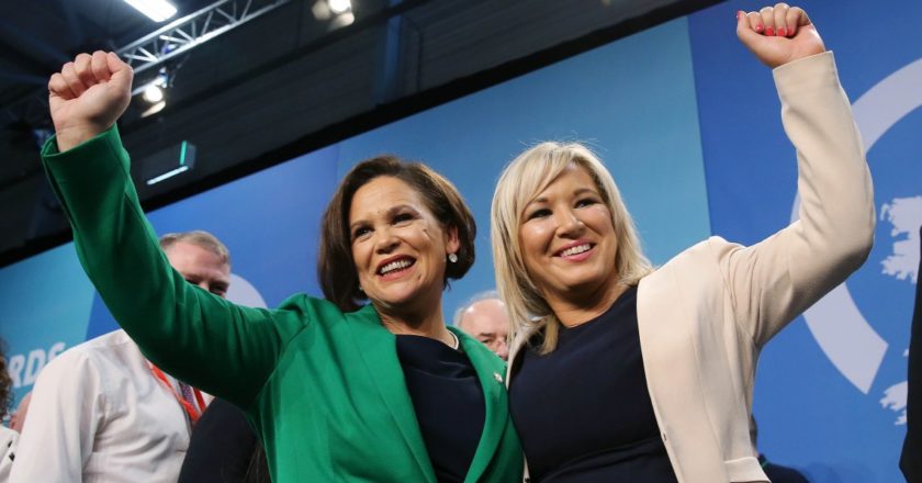 Mary Lou McDonald i Michelle O’Neill