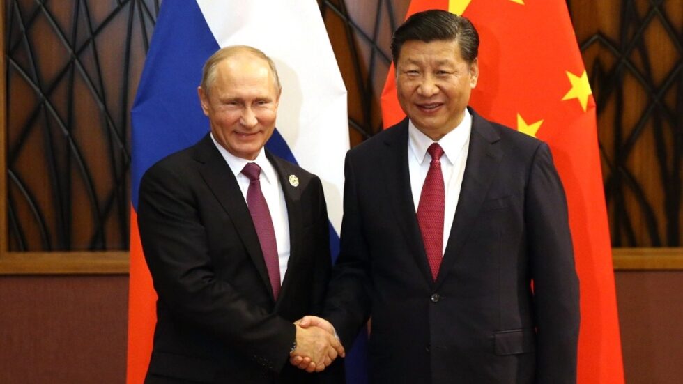 Władimir Putin i Xi Jinping