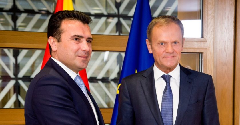 Zoran Zaev i Donald Tusk