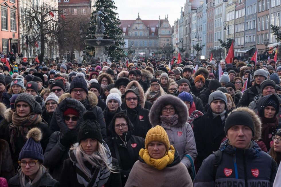 Pogrzeb prezydenta Pawła Adamowicza. Fot. Jakub Szafrański
