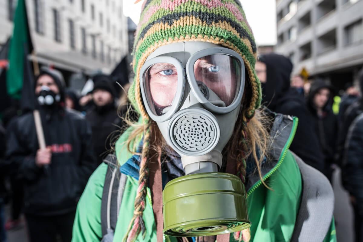 Marsz dla klimatu w Katowicach, COP24. Fot. Jakub Szafrański