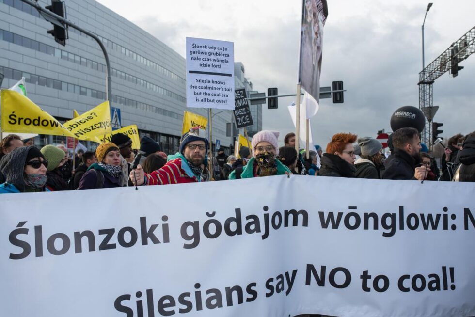 Marsz dla klimatu w Katowicach, COP24. Fot. Jakub Szafrański