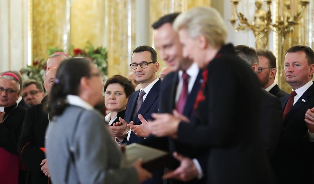 Szydło, Morawiecki, Dudowie