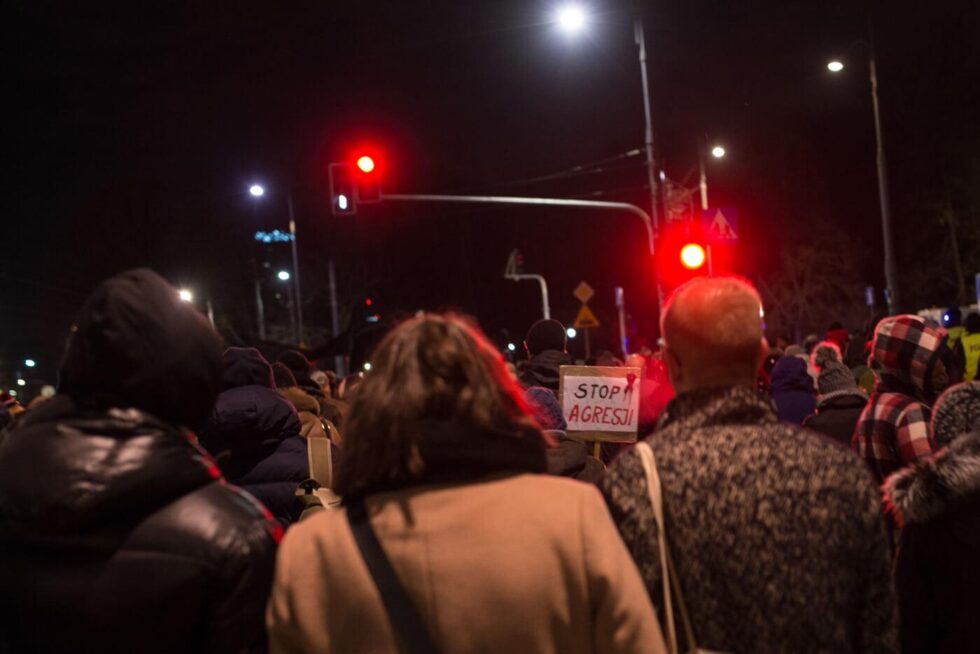 Marsz „Stop Nienawiści”, Warszawa 14 stycznia 2019. Fot. Jakub Szafrański