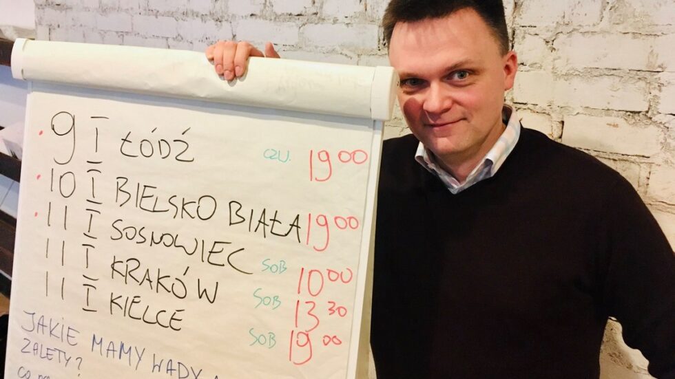 Szymon Hołownia. Fot. facebook.com/szymonholowniaoficjalny