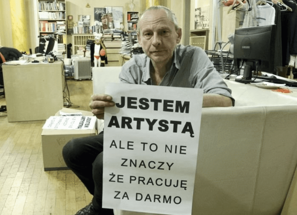 Zbigniew-Libera-strajk-artystow