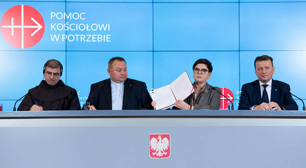 Konferencja prasowa premier Beaty Szydło