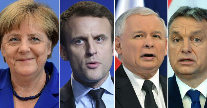 merkel-macron-kaczynski-orban