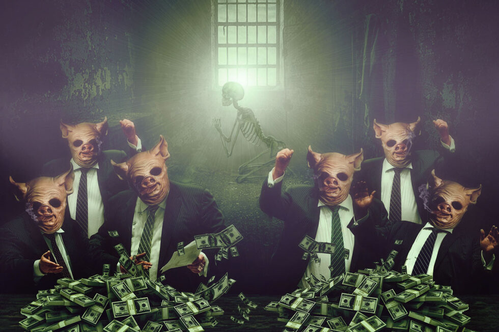 "Chciwość". Tim Kwee, Flickr.com