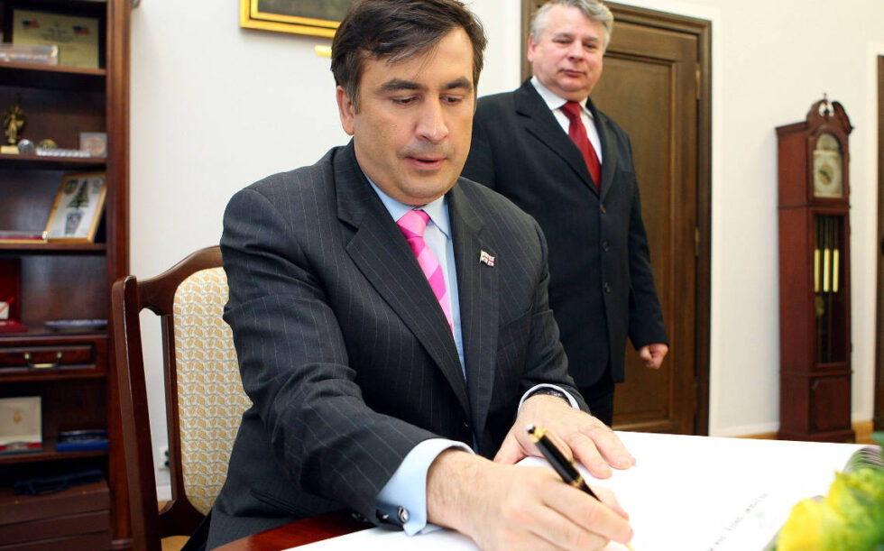 Micheil Saakaszwili, Bogdan Borusewicz