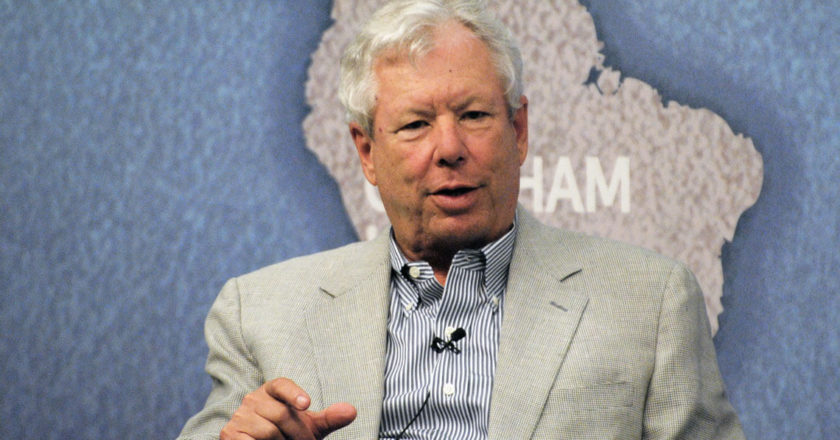 Richard Thaler. Laureat nagrody Nobla w dziedzinie ekonomii. Fot. Chatham House, Flickr.com