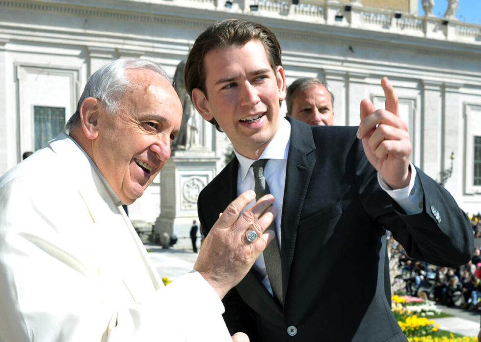 Sebastian-Kurz-Papiez-Franciszek