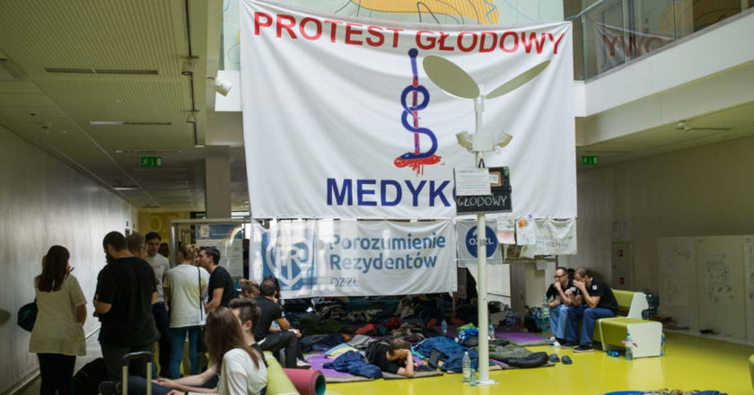 protest-lekarzy-rezydentow