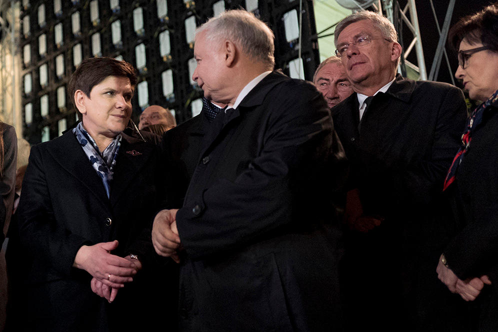Beata Szydło, Jarosław Kaczyński