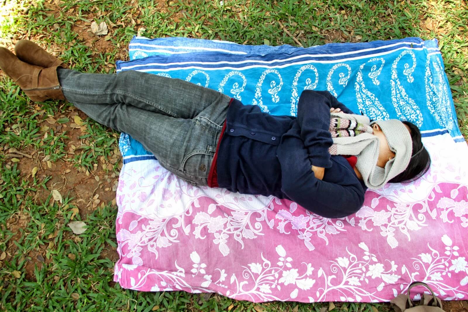 Meet To Sleep, park Cubbon w Bangalore, 2015 rok. Fot. blanknoise.org