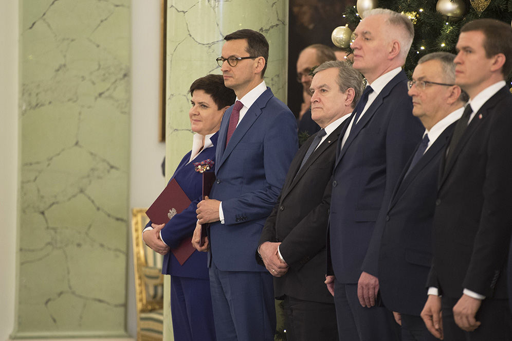 Beata Szydło, Mateusz Morawiecki