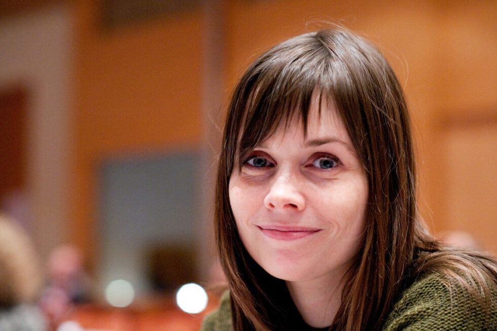 Katrín Jakobsdóttir, islandzka polityk, przewodnicząca Ruchu Zieloni-Lewica. Premier Islandii od listopada 2017. Fot. Johannes Jansson.