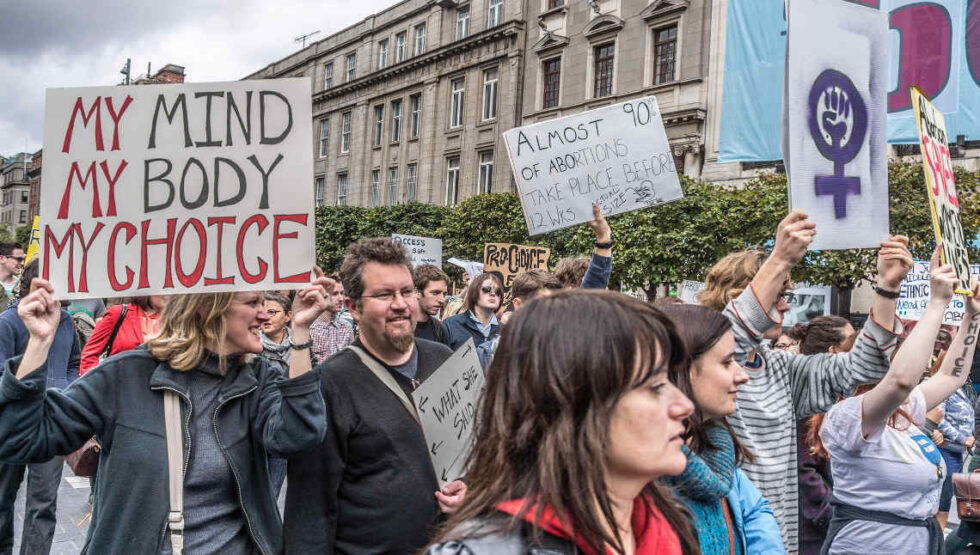 Demonstracja ruchów pro-choice w Dublinie, 2012. Fot. William Murphy