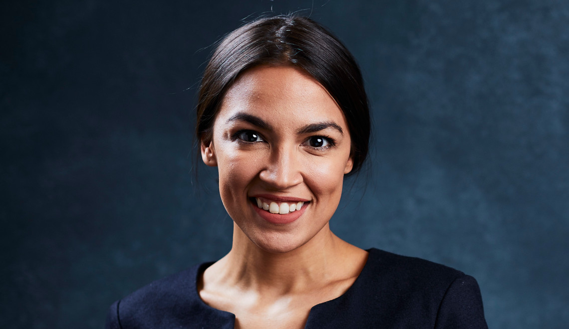 Alexandria Ocasio-Cortez. Fot Jesse Korman