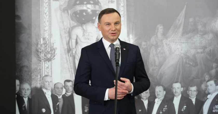 Prezydent Andrzej Duda. fot. Michał Józefaciuk / Kancelaria Senatu