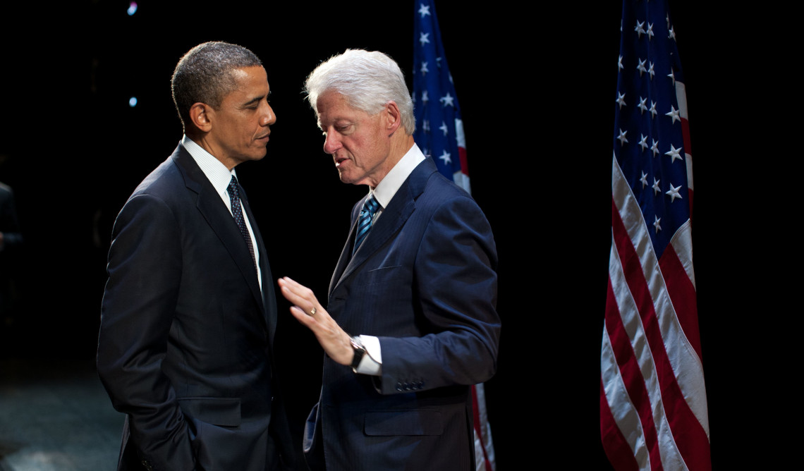 Barack Obama i Bill Clinton