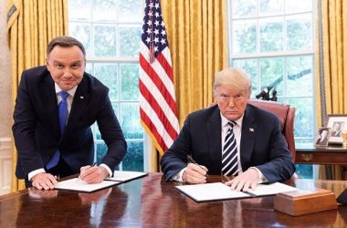 Andrzej Duda i Donald Trump. Fot. Twitter.com