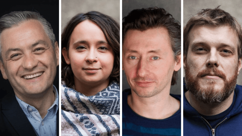 Robert Biedroń, Marcelina Zawisza, Maciej Gdula, Adrian Zandberg. Fot. J. Szafrański/A.Muras/M. Komorowski