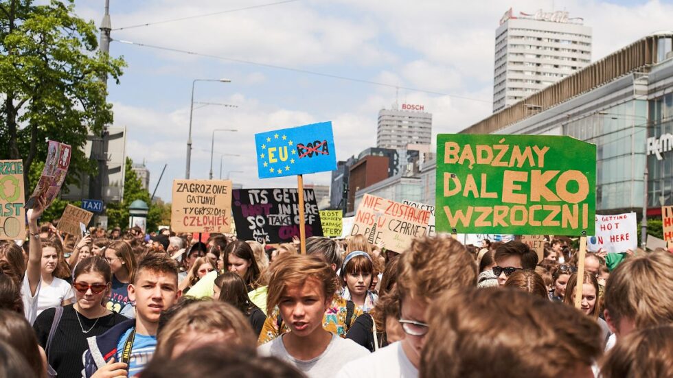 strajk klimatyczny nadzieja w mroku
