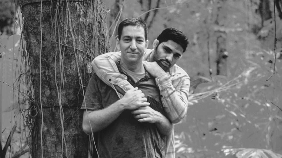 Glenn Greenwald i David Miranda. Fot. Jacob Appelbaum/flickr.com CC BY-NC-SA 2.0