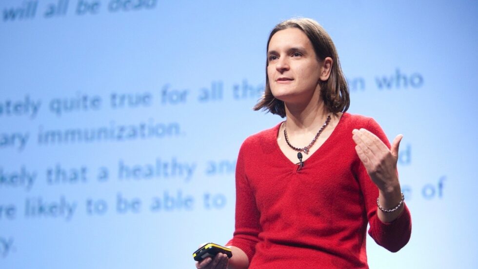 Esther Duflo. Fot. Kris Krüg, Flickr CC BY-SA 2.0