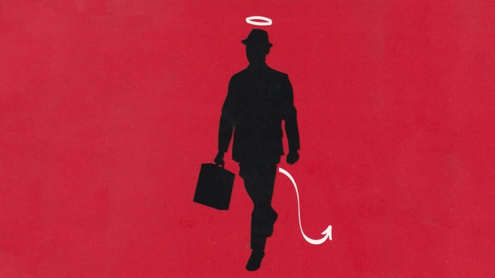 Fragment okładki książki Korporacja. Fot. Materiały promocyjne.