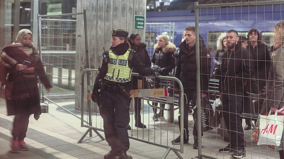 Kontrola graniczna w Hyllie. Fot. Sigfrid Lundberg/flickr.com