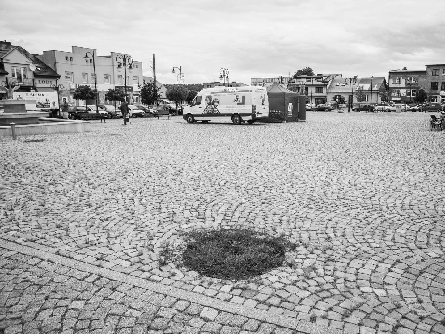 Rynek w Ślesinie Fot. Jakub Szafrański