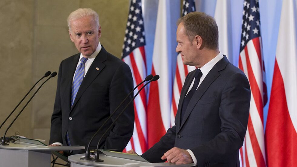 Wizyta Joe Bidena w Polsce w 2014 roku. Fot. M. Śmiarowski/KPRM