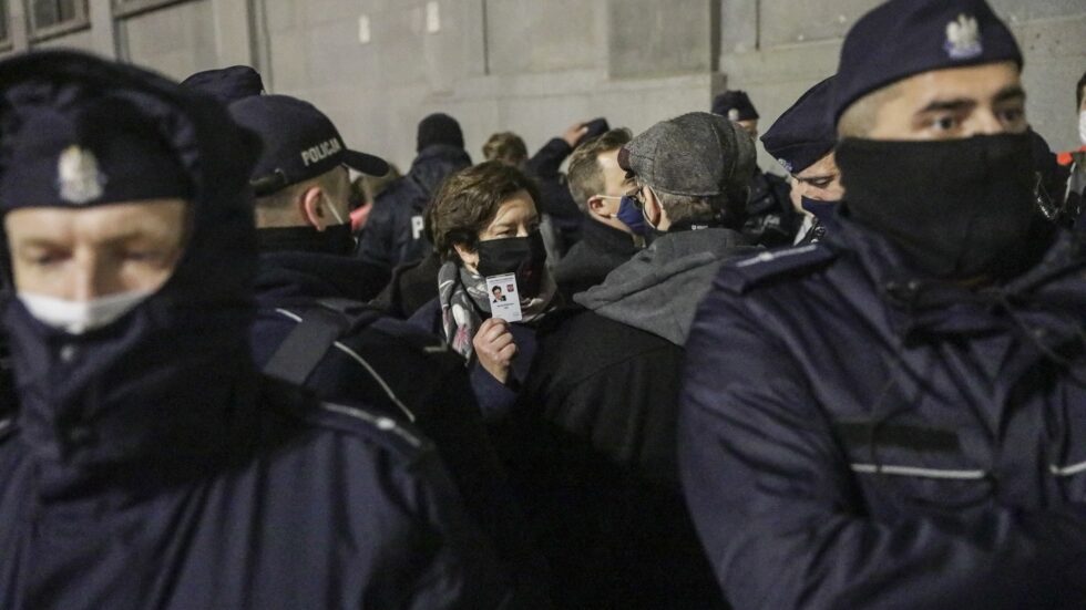 Strajk Kobiet, Warszawa, 18.11.2020 Fot. Monika Bryk