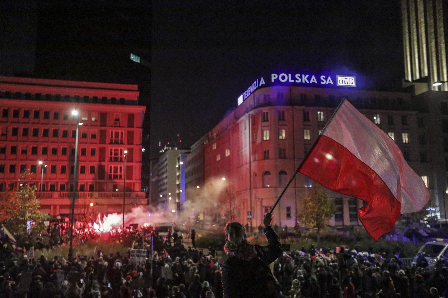 Strajk Kobiet, Warszawa, 18.11.2020 Fot. Monika Bryk