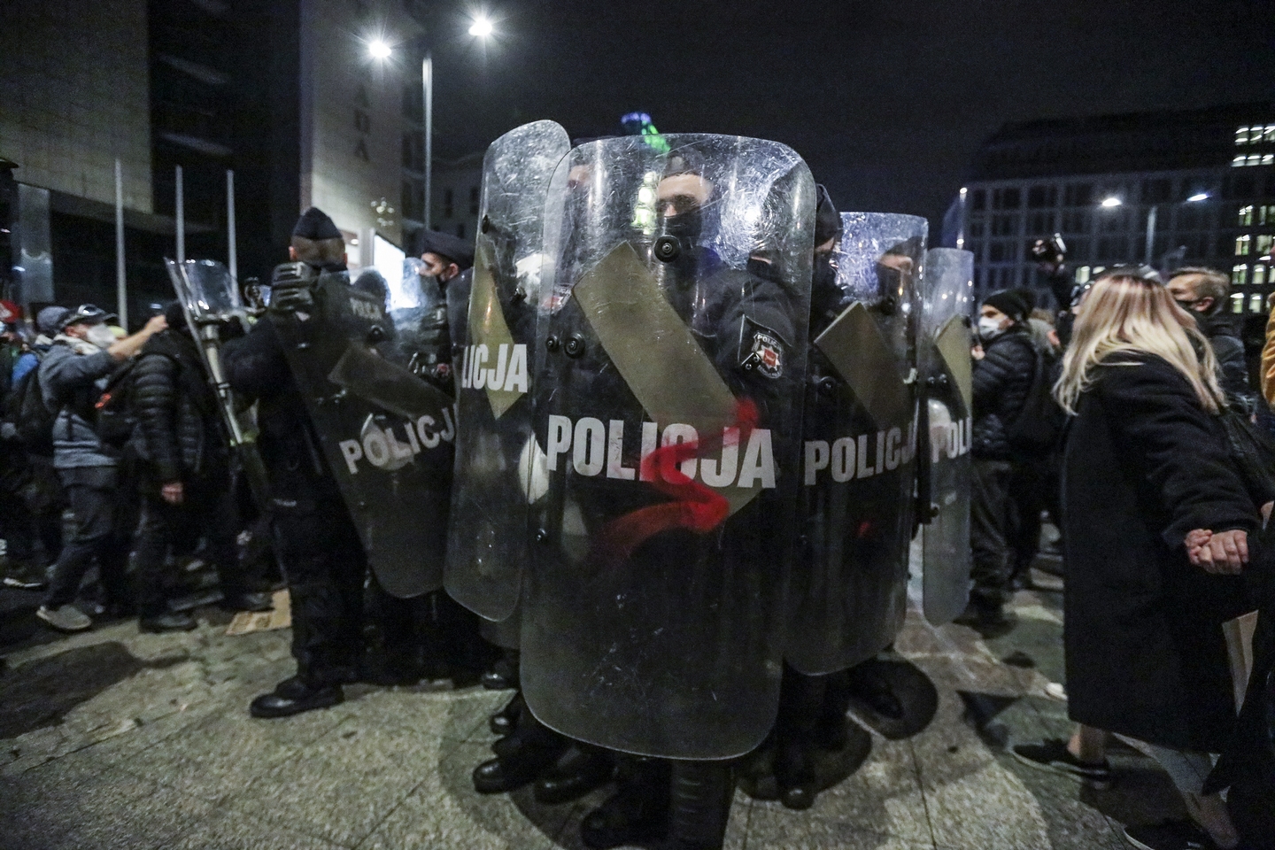 Strajk Kobiet, Warszawa, 18.11.2020 Fot. Monika Bryk