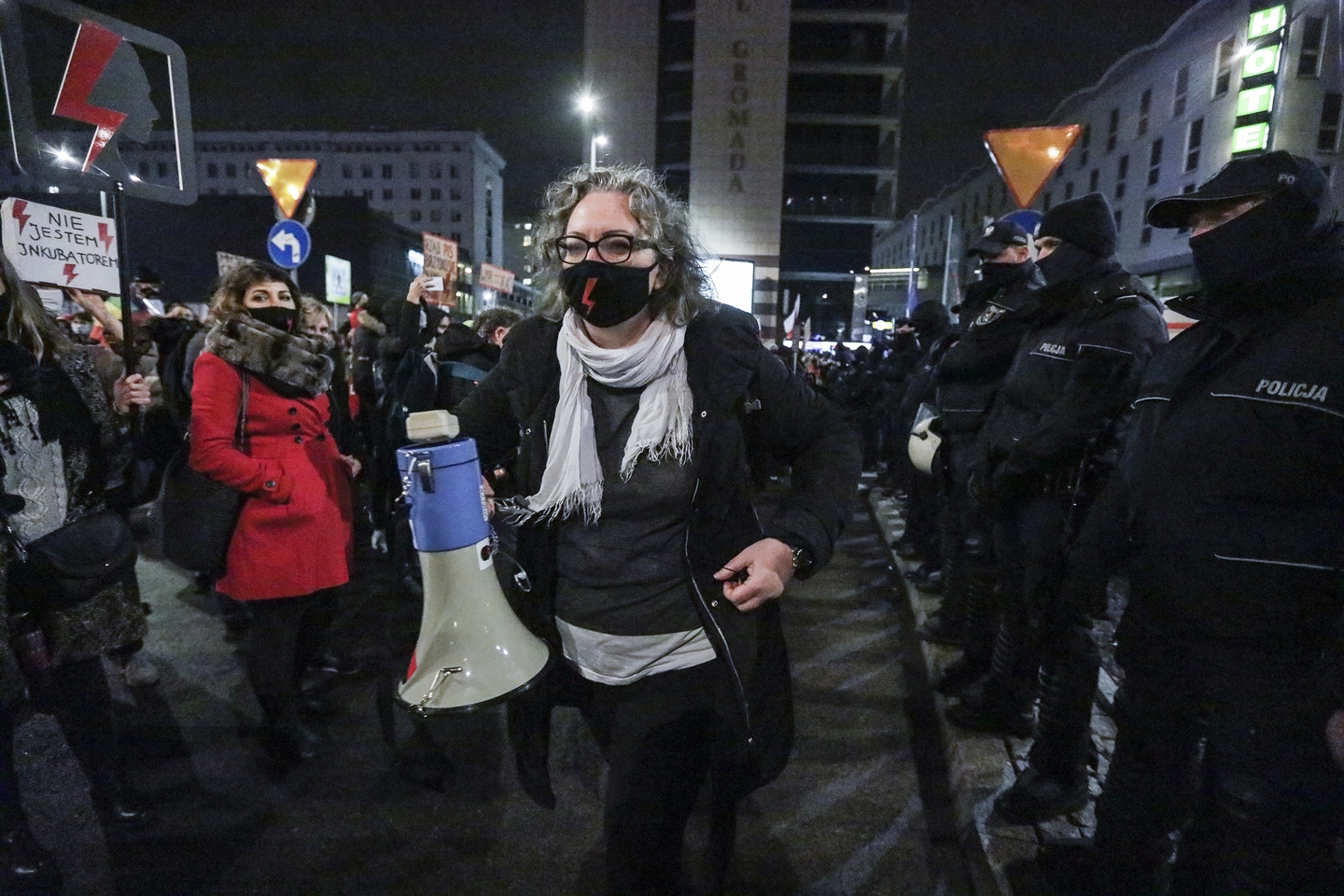 Strajk Kobiet, Warszawa, 18.11.2020 Fot. Monika Bryk