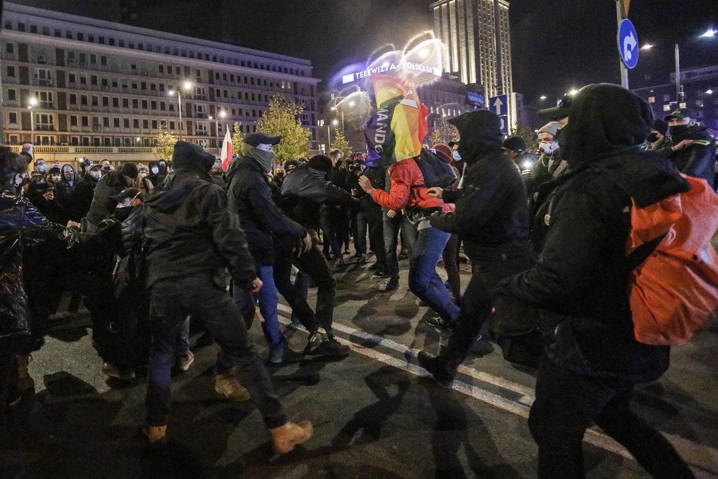 Strajk Kobiet, Warszawa, 18.11.2020 Fot. Monika Bryk