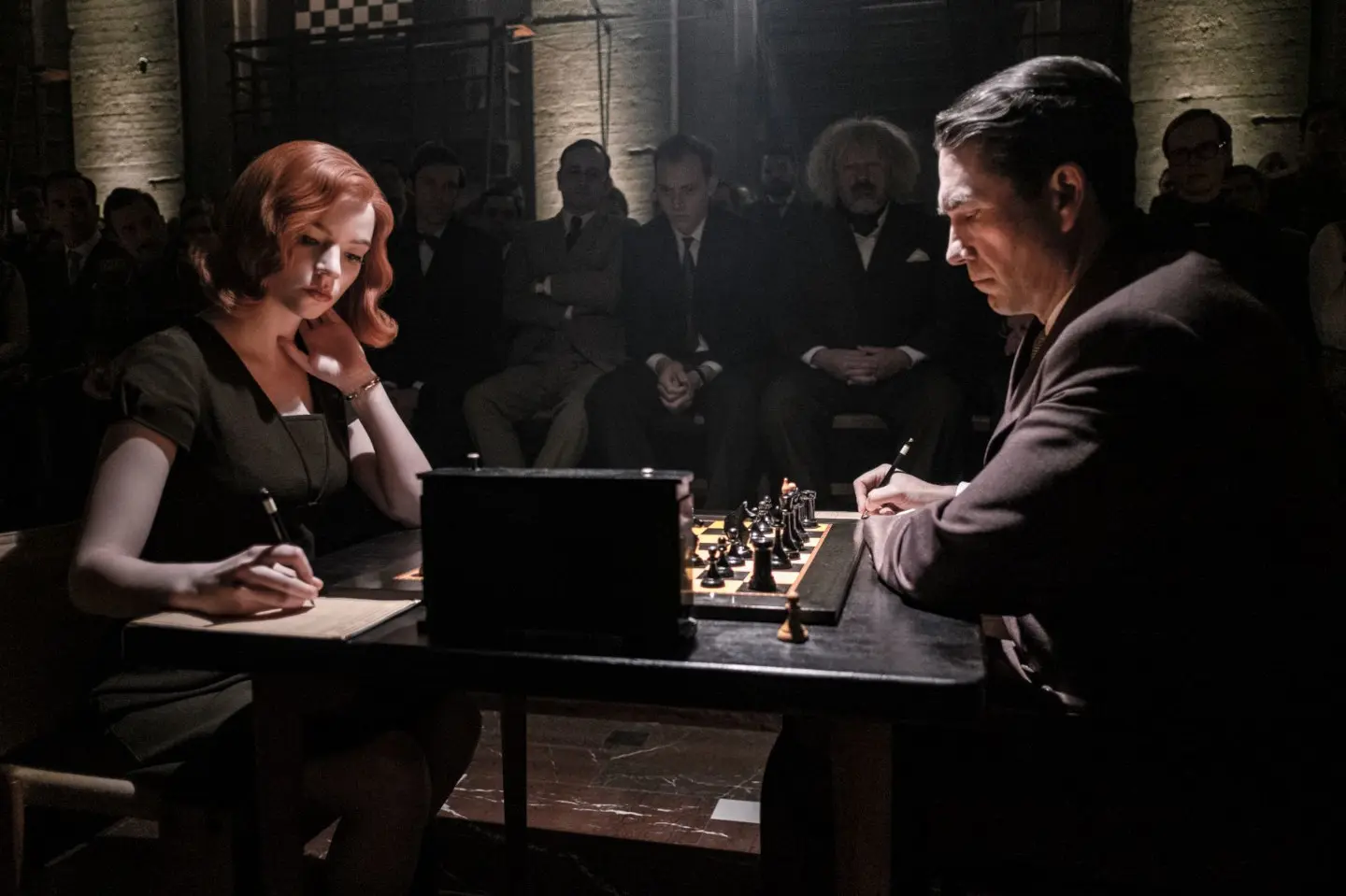 Gambit królowej Anya Taylor‑Joy i Marcin Dorociński Netflix.com
