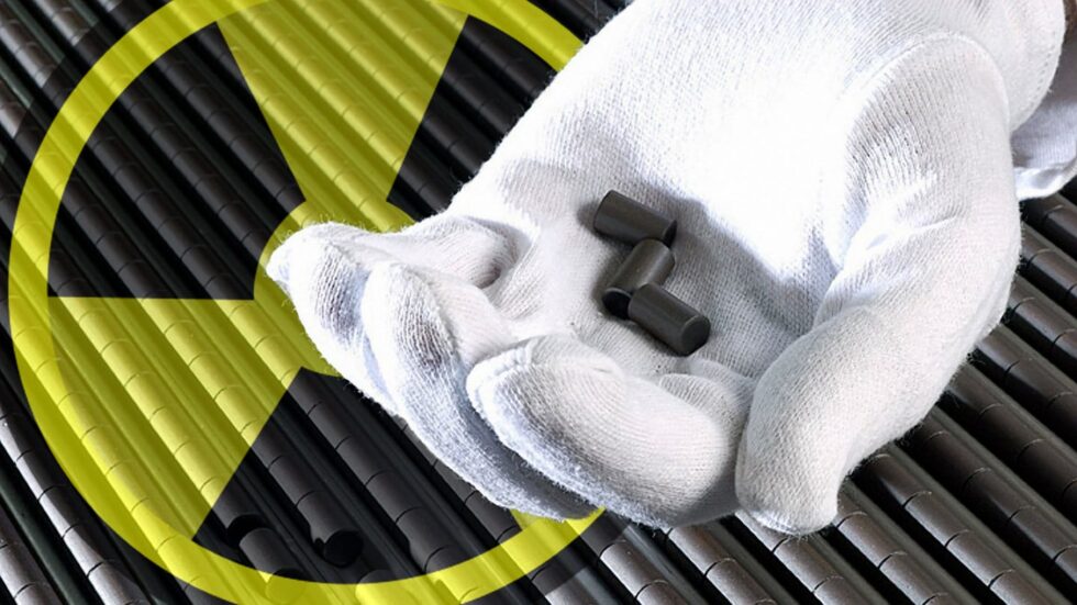 Paliwo jądrowe w postaci prętów. Fot. Nuclear Regulatory Commission/Flickr.com