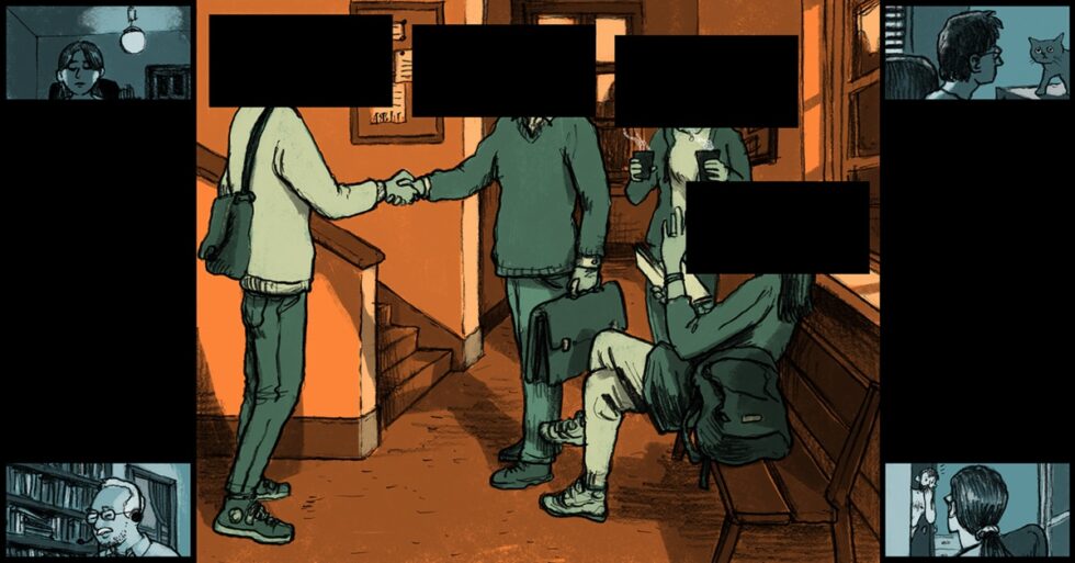 studenci uniwersytet nauka zdalna