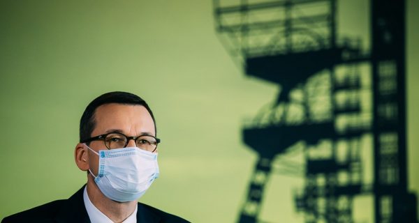 Mateusz Morawiecki w Katowicach. Fot. Krystian Maj/KPRM