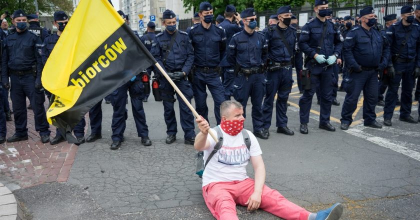 przedsiębiorcy strajk protest